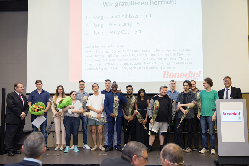 Diplomfeier Benedict / BVS Zürich, 12. Juli 2018